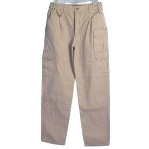 5.11 Tactical Series Size 8 Womens Cargo Pants Khaki Cotton Pockets